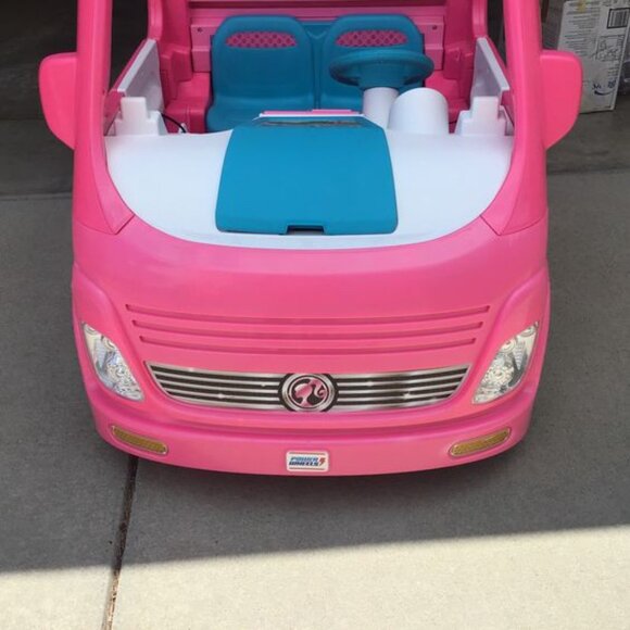 SOLD! Barbie Dream Camper Power Wheels - Picture 4 of 16